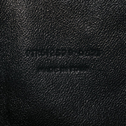Saint Laurent Suede Matelasse Monogram Mini Lou Camera Bag Black 6 of 8