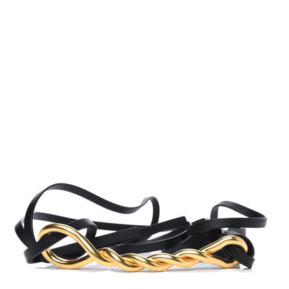 Bottega Veneta Calfskin Belt Fondente Gold 1 of 3