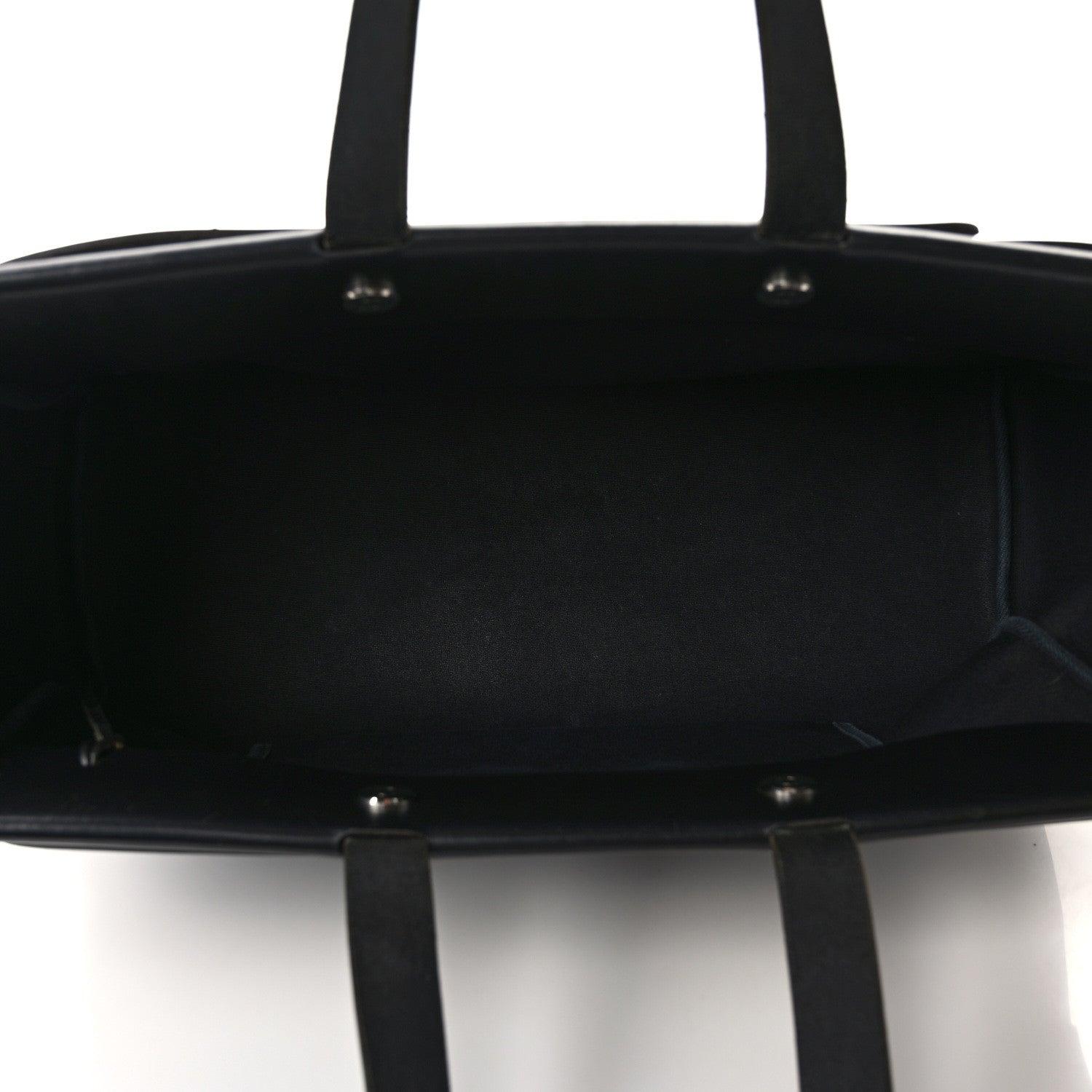 Hermes Toile Vache Hunter Herbag Cabas MM Black 5 of 16