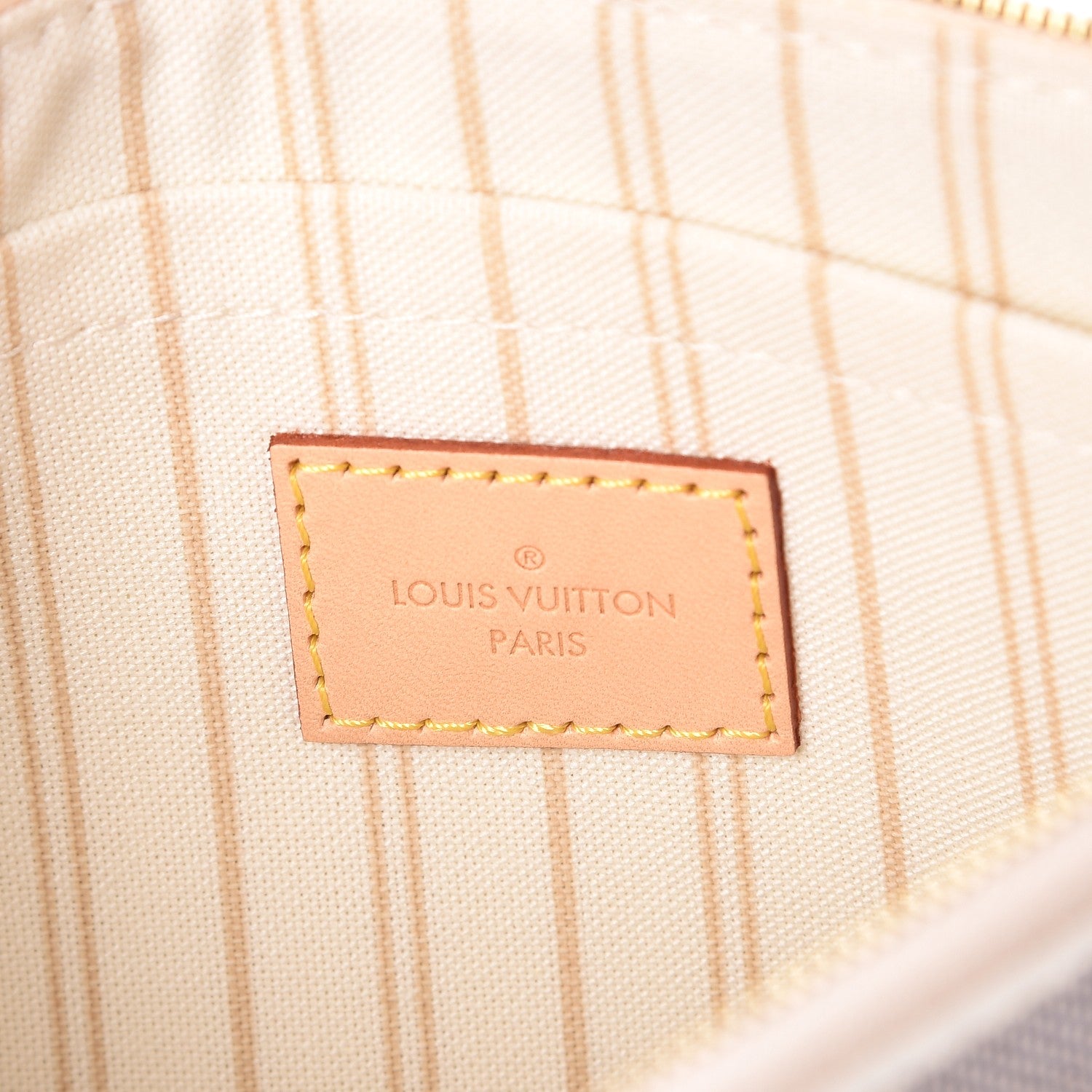 Louis Vuitton Damier Azur Neverfull MM GM Pochette 6 of 8