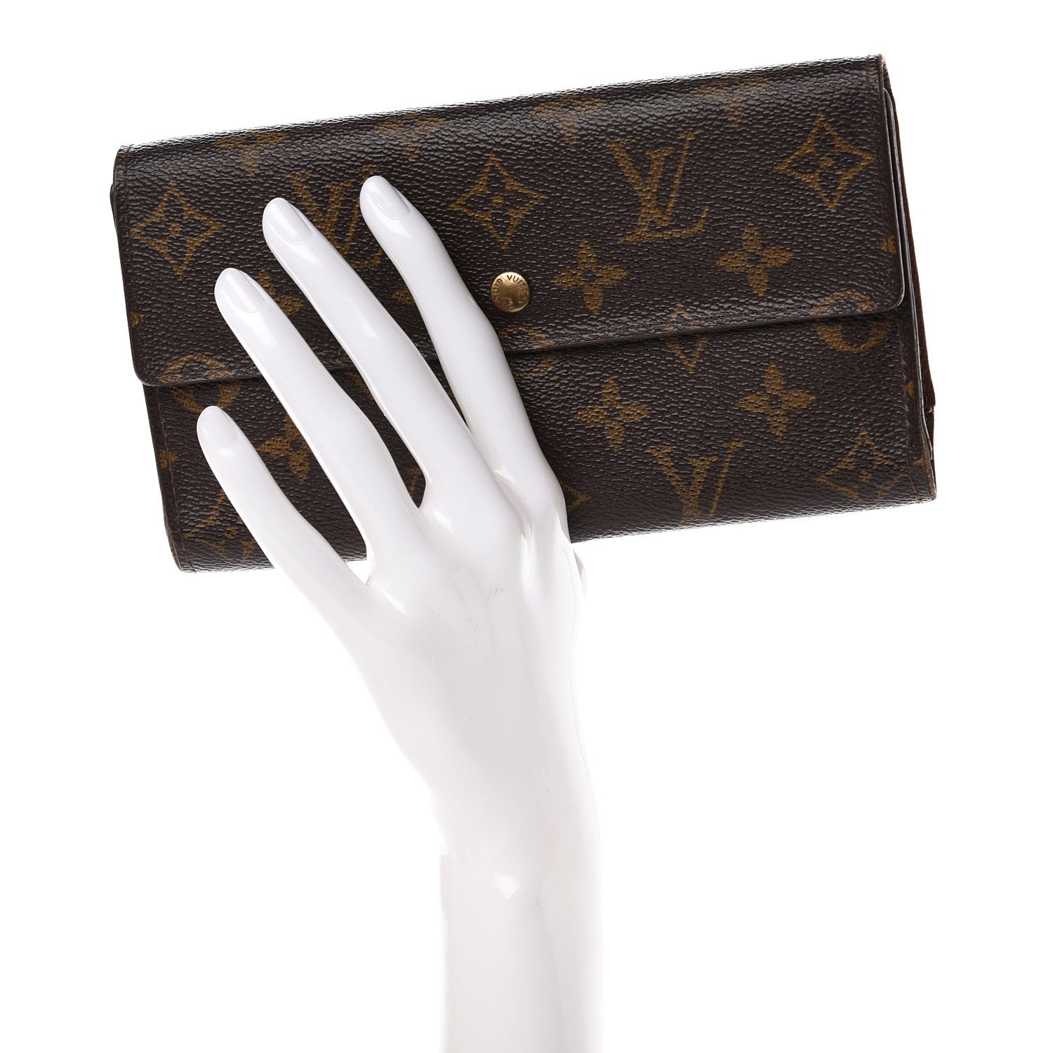 Louis Vuitton Monogram Porte Tresor International Wallet 2 of 15