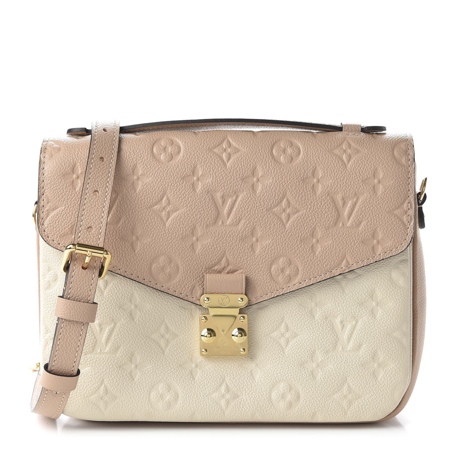 Empreinte Pochette Metis Beige Rose Creme