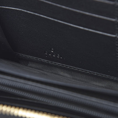 Gucci Guccissima Signature Microguccissima Bree Zip Around Wallet Black 8 of 10