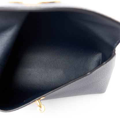 Mulberry Small Classic Grain Darley Cosmetic Pouch Navy 5 of 11