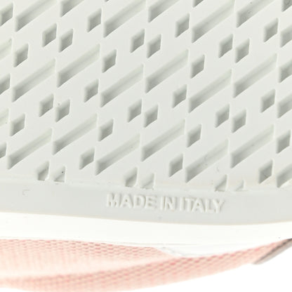 Hermes Calfskin Canvas Day Sneakers 36 Framboise White 7 of 9