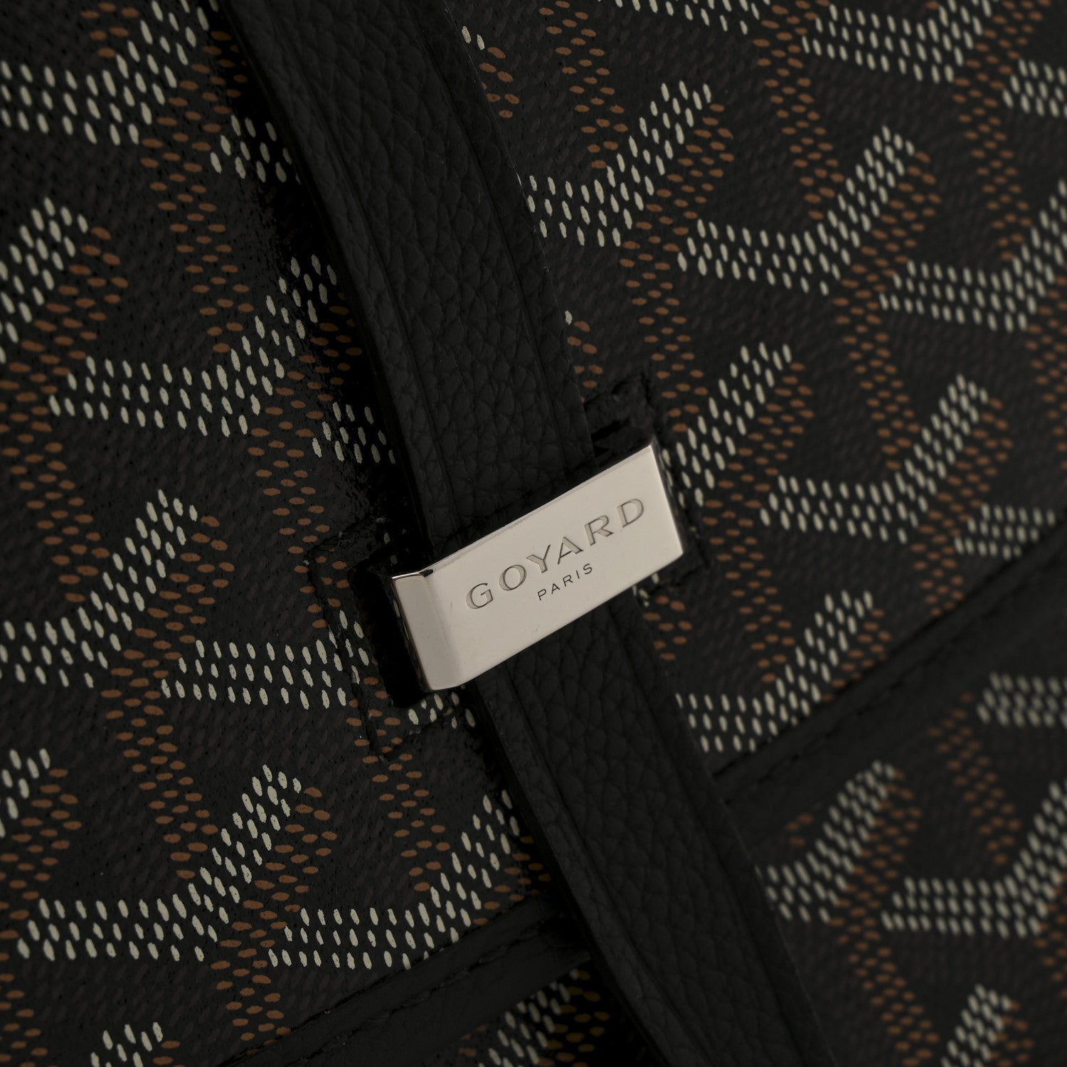 Goyard Goyardine Belvedere II PM Messenger Bag Black 9 of 11