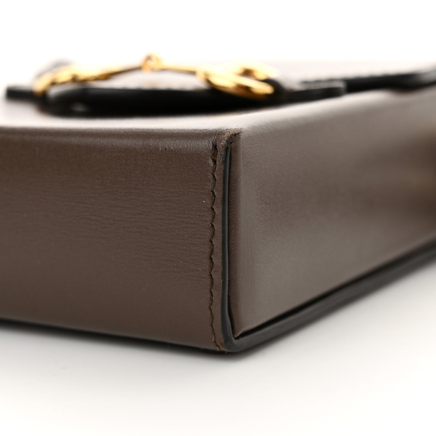 Boarded Plutone Calfskin Mini Horsebit 1955 Crossbody Bag New Acero