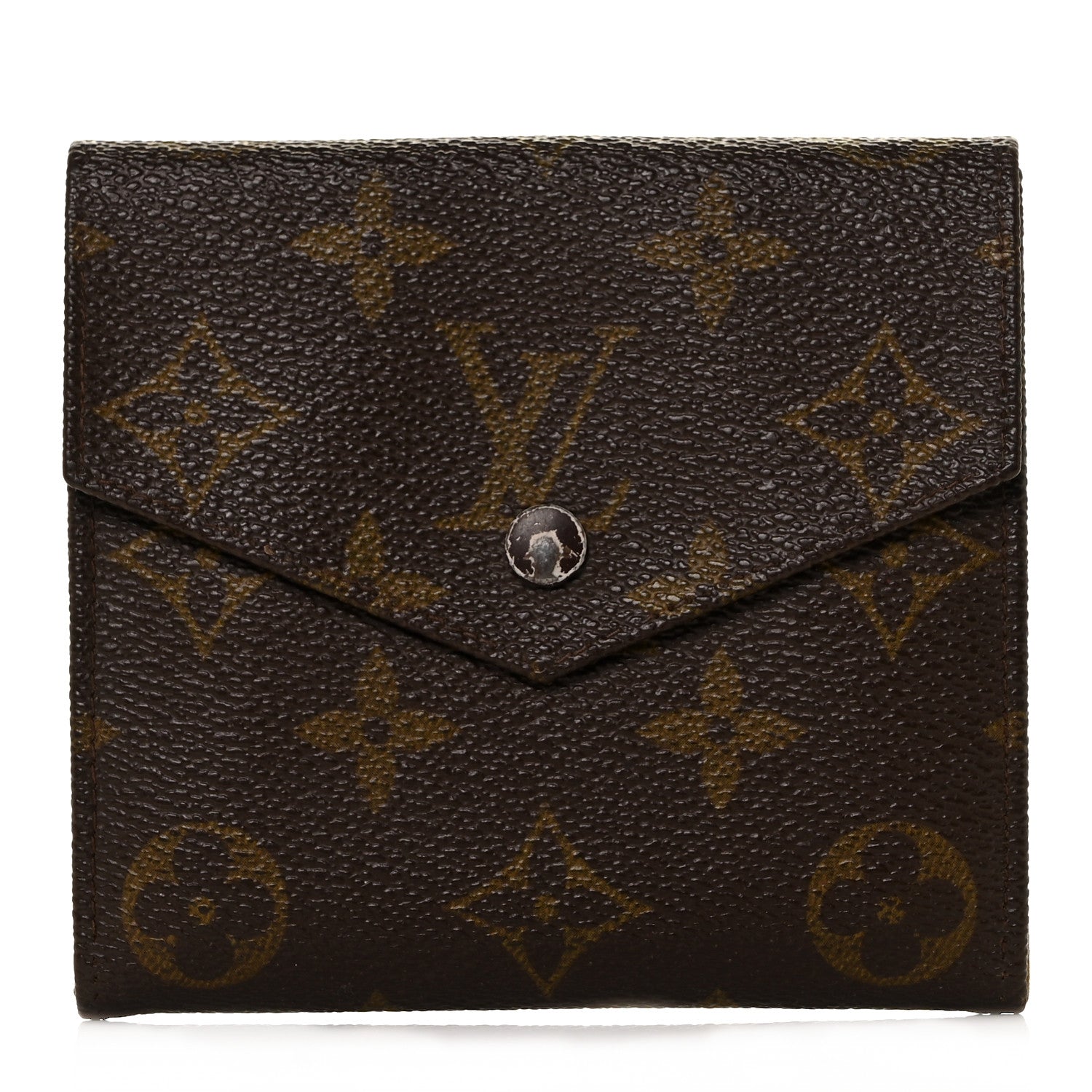 Louis Vuitton Monogram Double Sided Compact Wallet 1 of 14