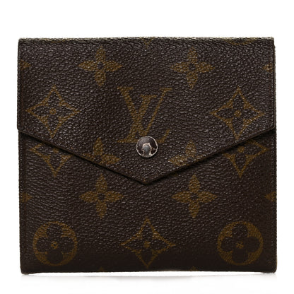 Louis Vuitton Monogram Double Sided Compact Wallet 1 of 14