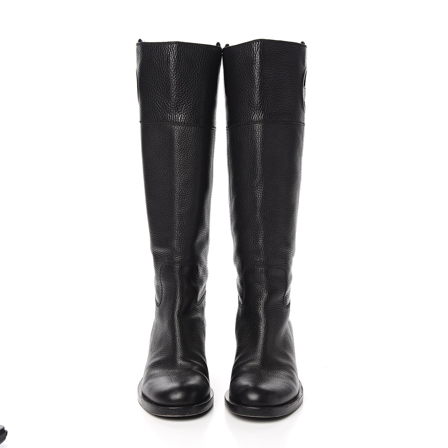 Calfskin Interlocking G Boots 40.5 Black
