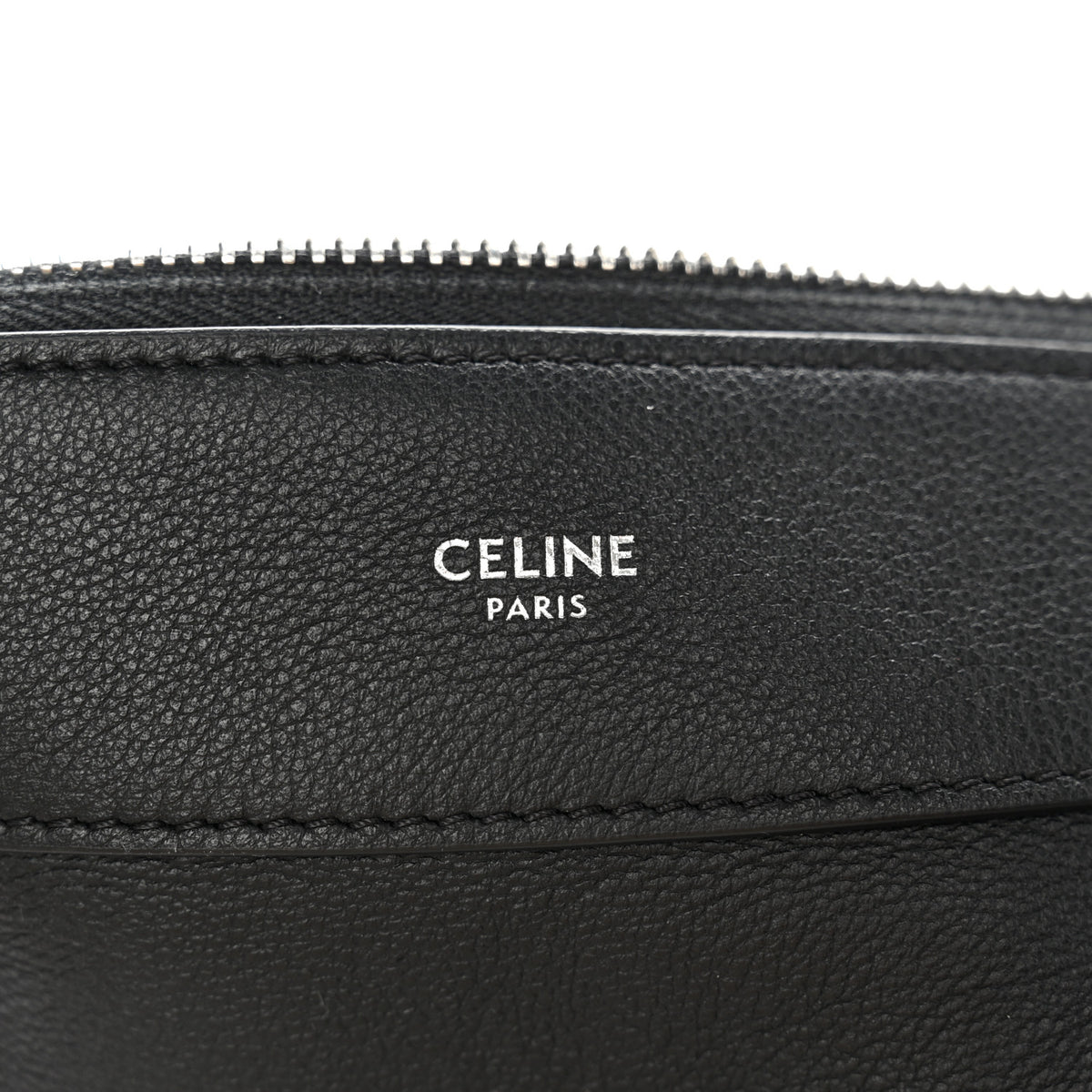 Celine Supple Calfskin Large Romy Shoulder Bag Black 6 of 10