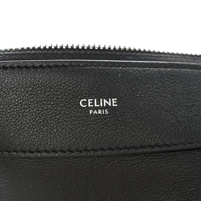 Celine Supple Calfskin Large Romy Shoulder Bag Black 6 of 10