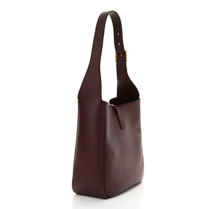 Saint Laurent Smooth Calfskin Small Le 5 A 7 Soft Hobo Rouge Legion 3 of 12