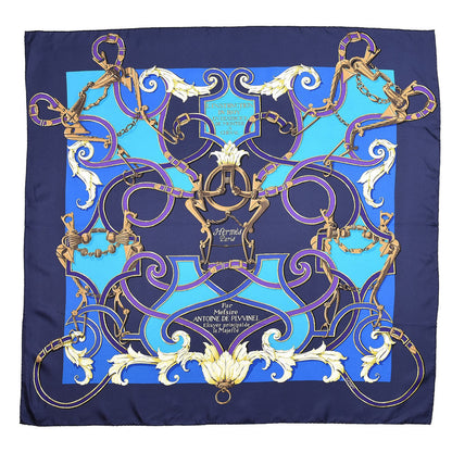 Hermes Silk L'Instruction Du Roy Scarf 90 1 of 8