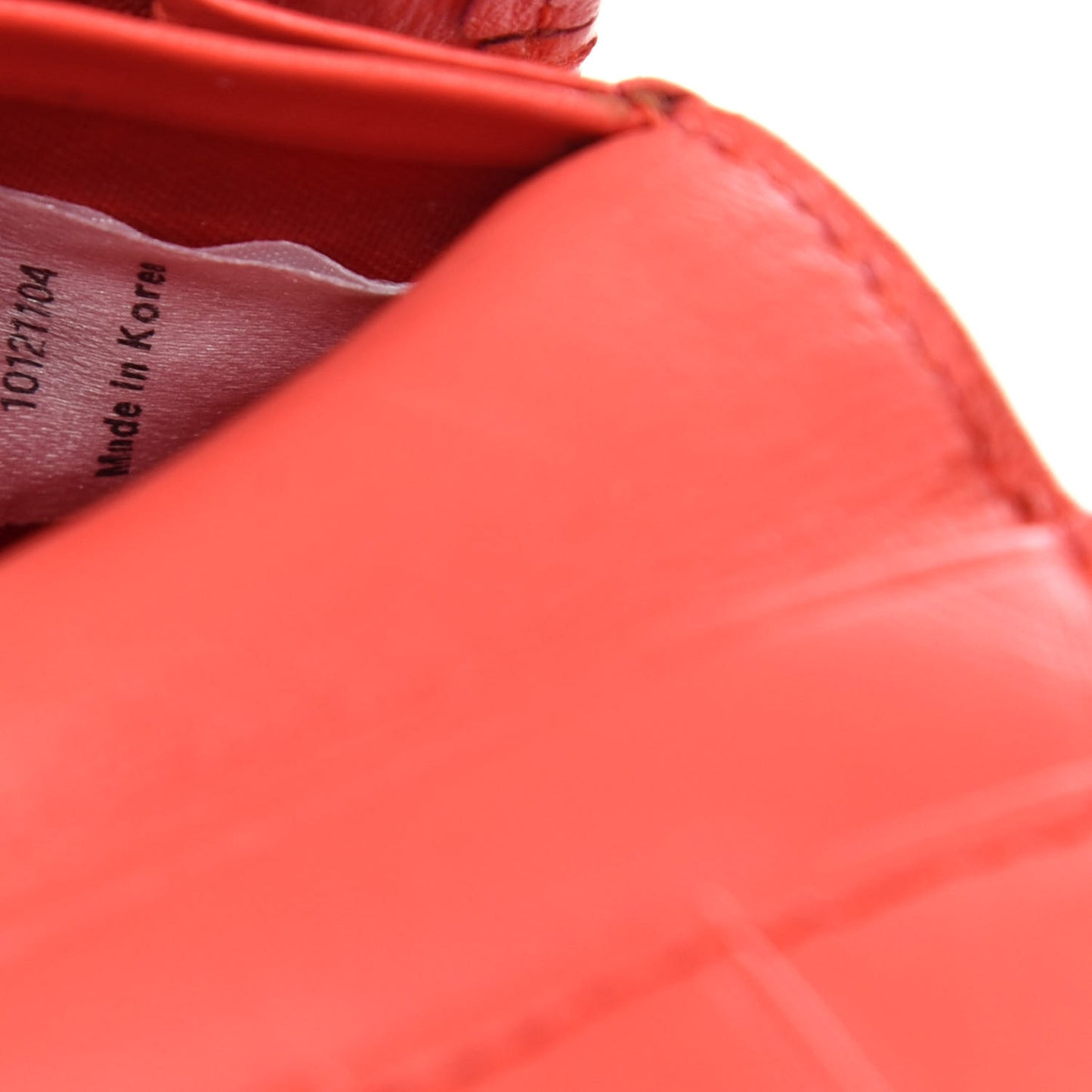 Saffiano Embossed Wallet Poppy Red