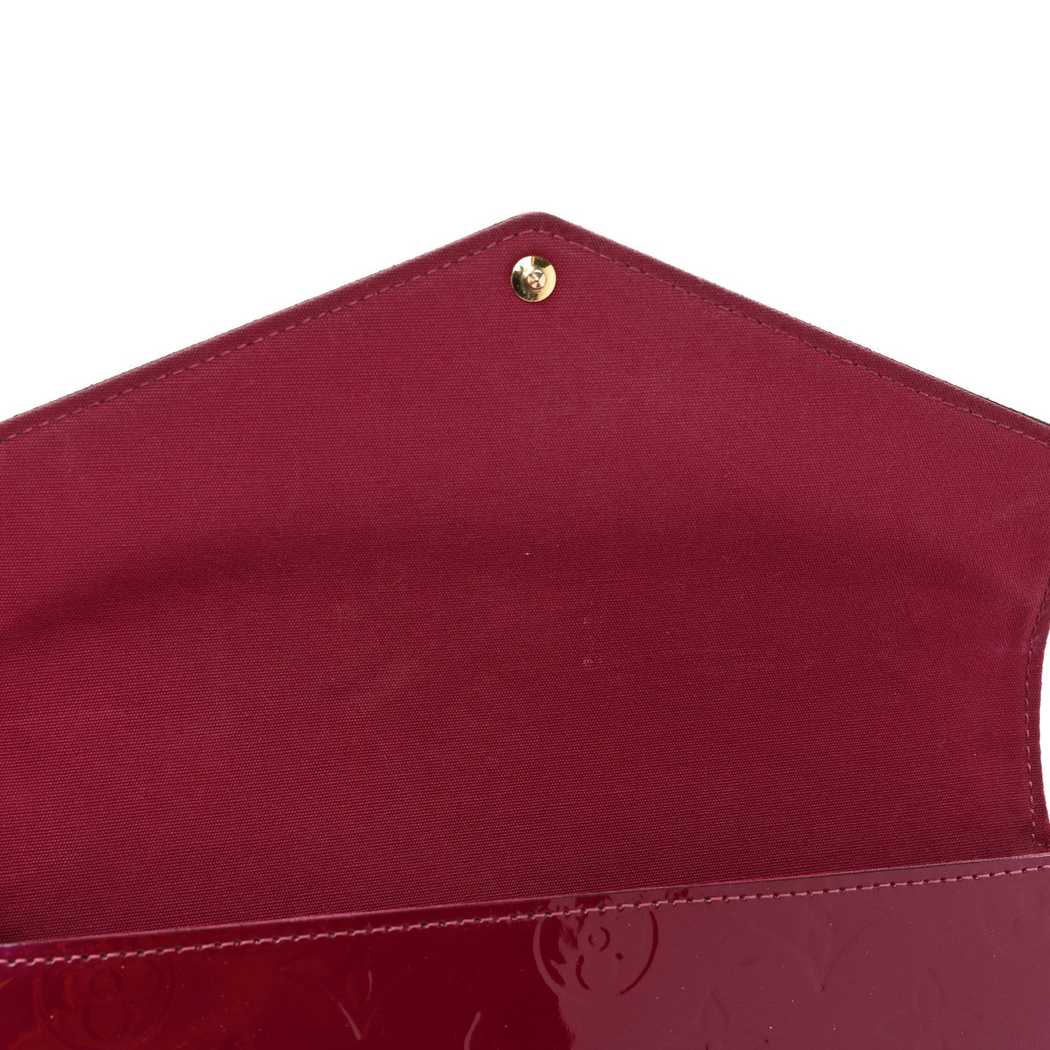 Louis Vuitton Vernis Felicie Chain Wallet Magenta 13 of 20