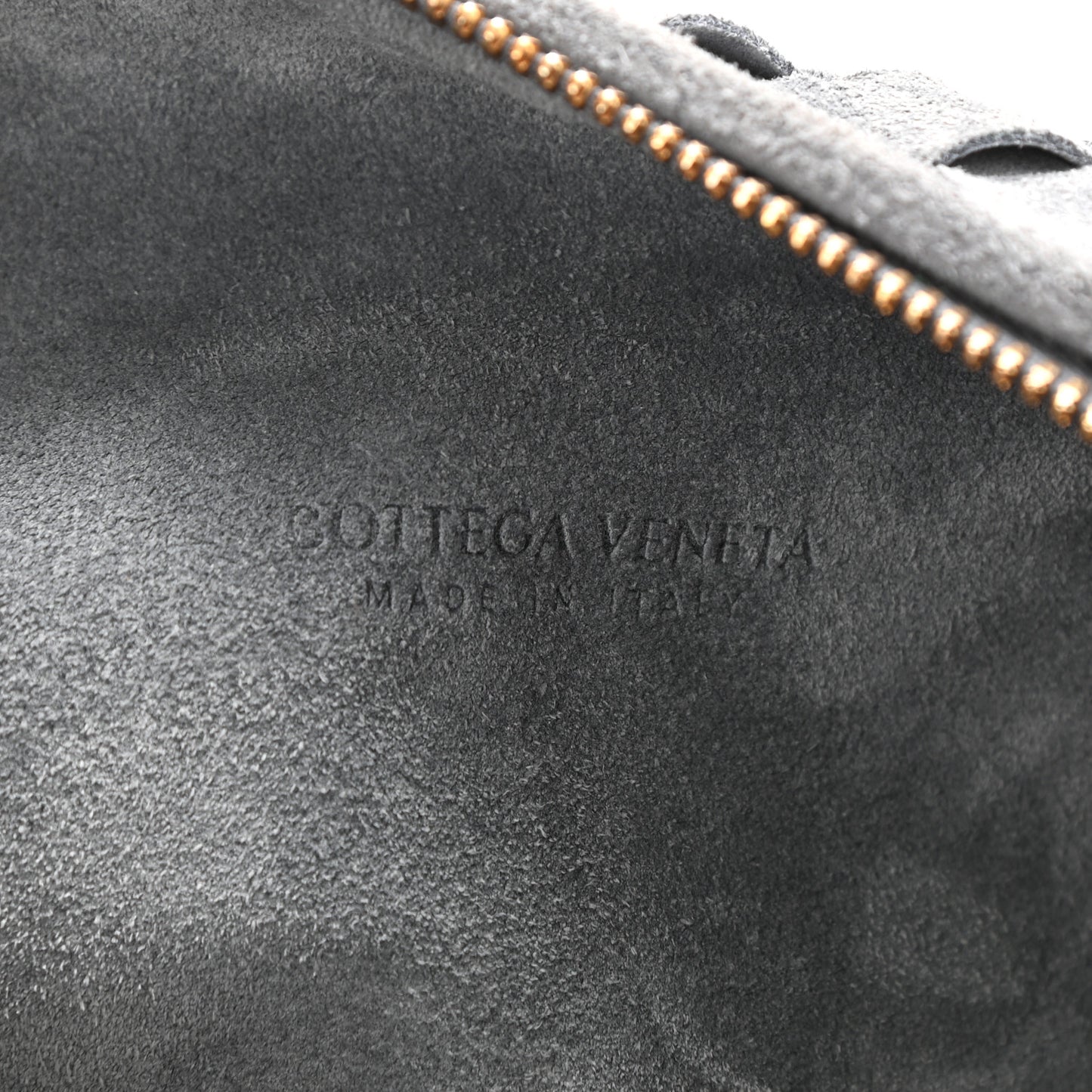 Suede Calfskin Intrecciato Teen Jodie Hobo Thunder