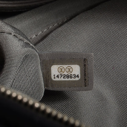 Chanel Nylon Tweed Stitch Bubble Quilt Camera Case Black 7 of 7
