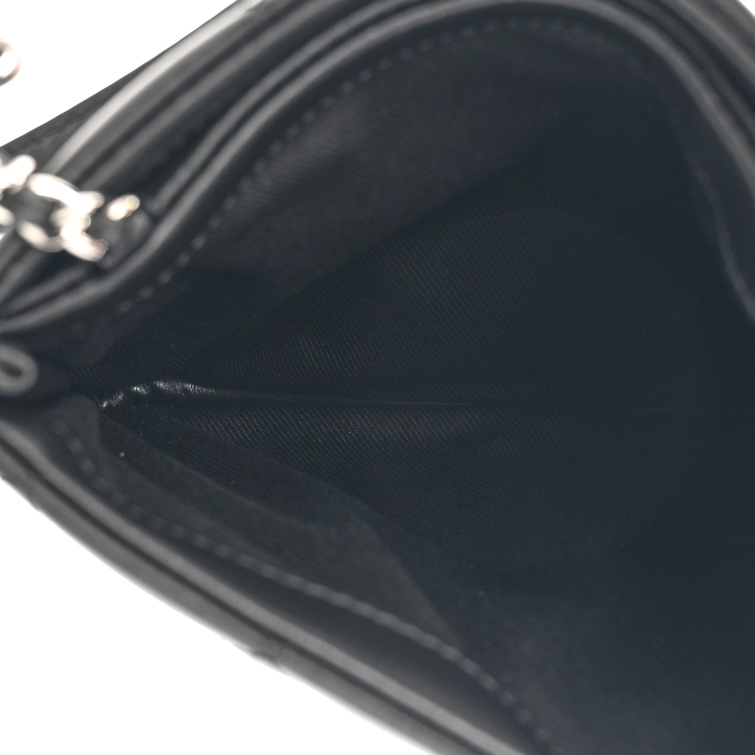 Chanel Lambskin Quilted Crossbody Bag Black 5 of 11