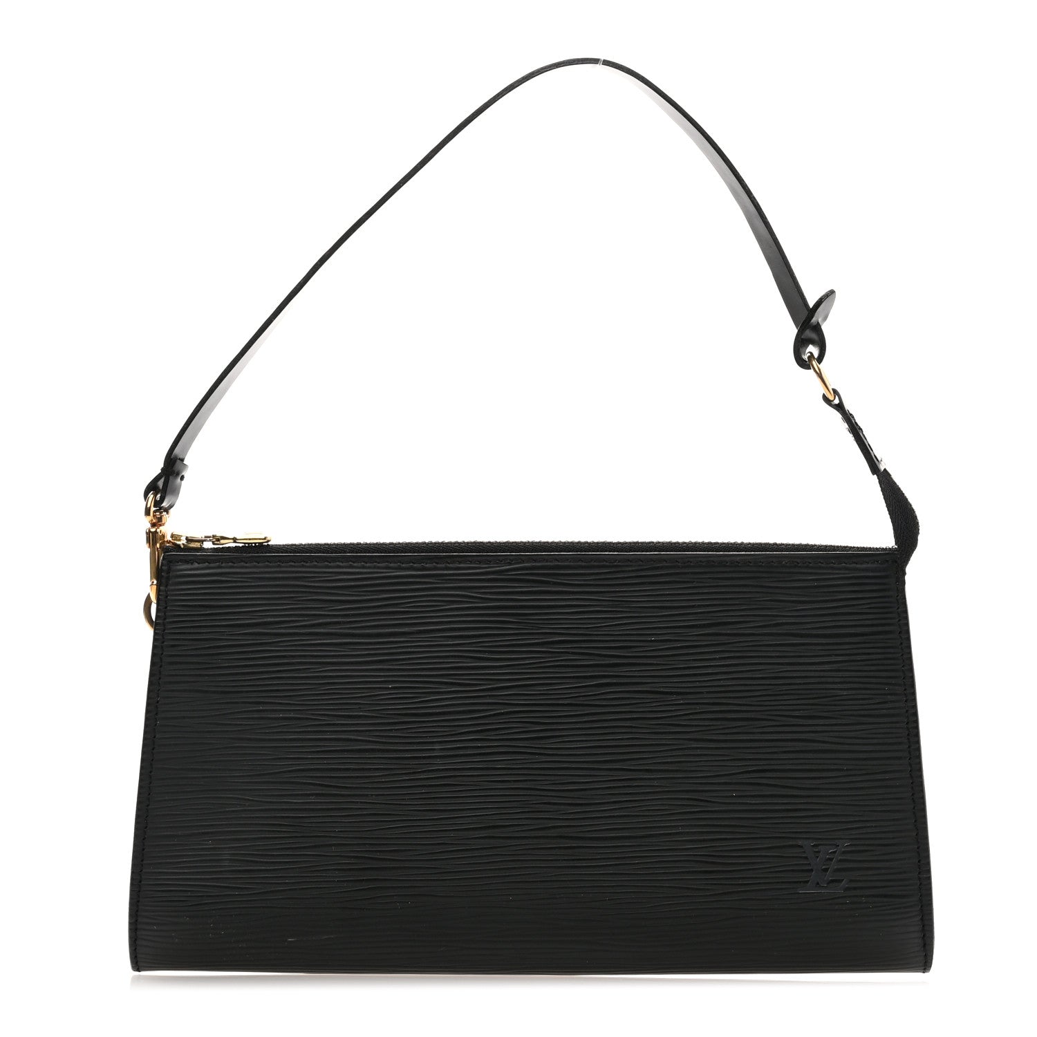 Louis Vuitton Epi Pochette Accessories 24 Black 1 of 10