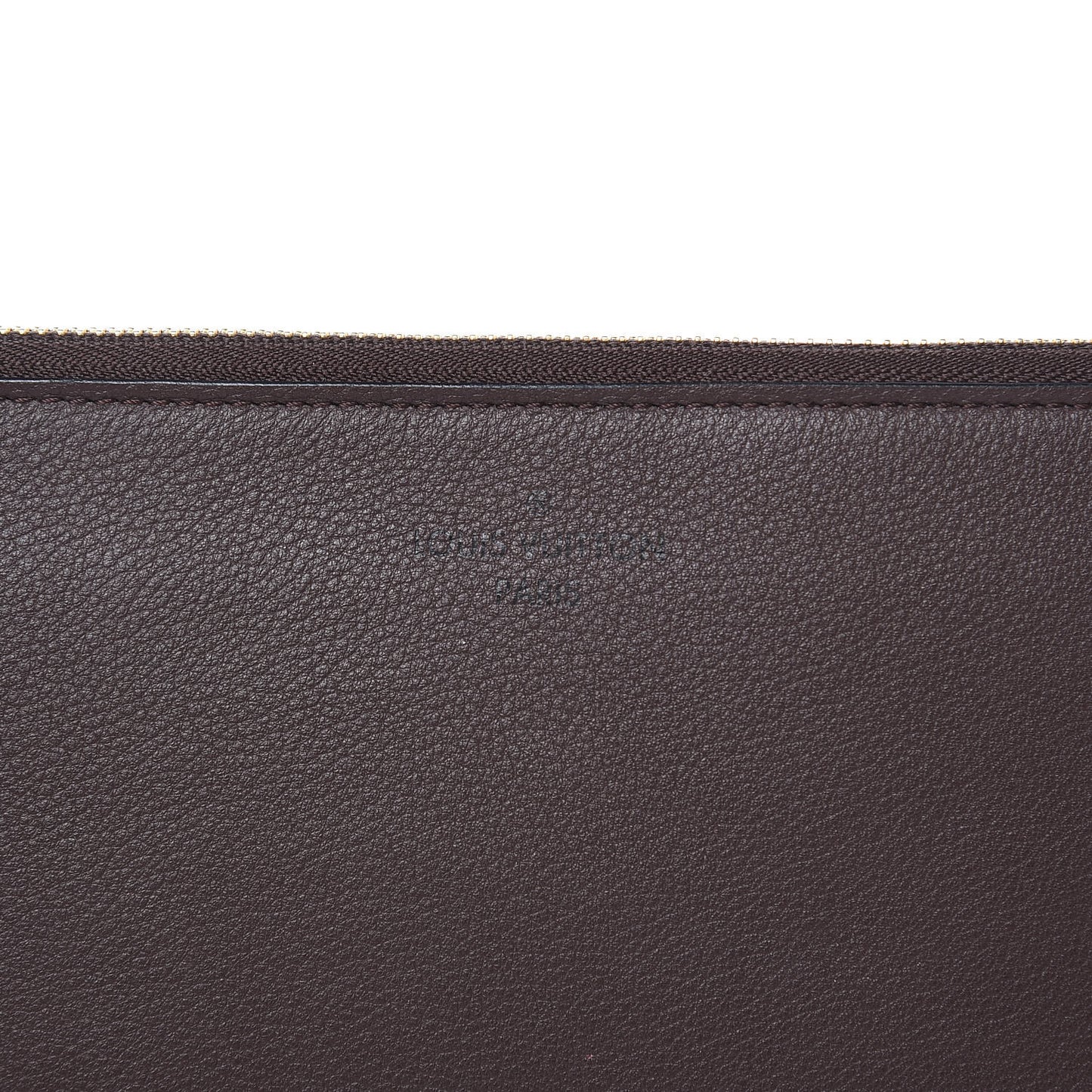Monogram Veau Cachemire W Pochette Chocolate