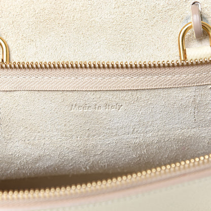 Celine Grained Calfskin Nano Belt Bag Linen 6 of 12