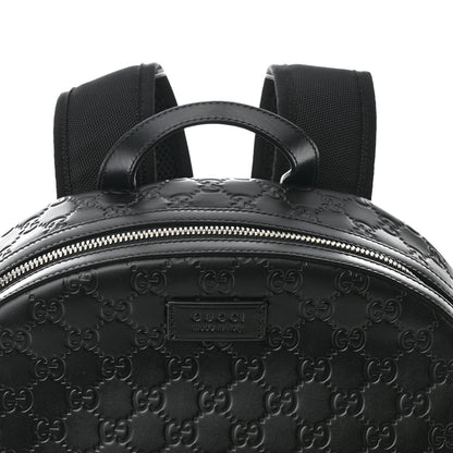 Gucci Guccissima Signature Day Backpack Black 8 of 10