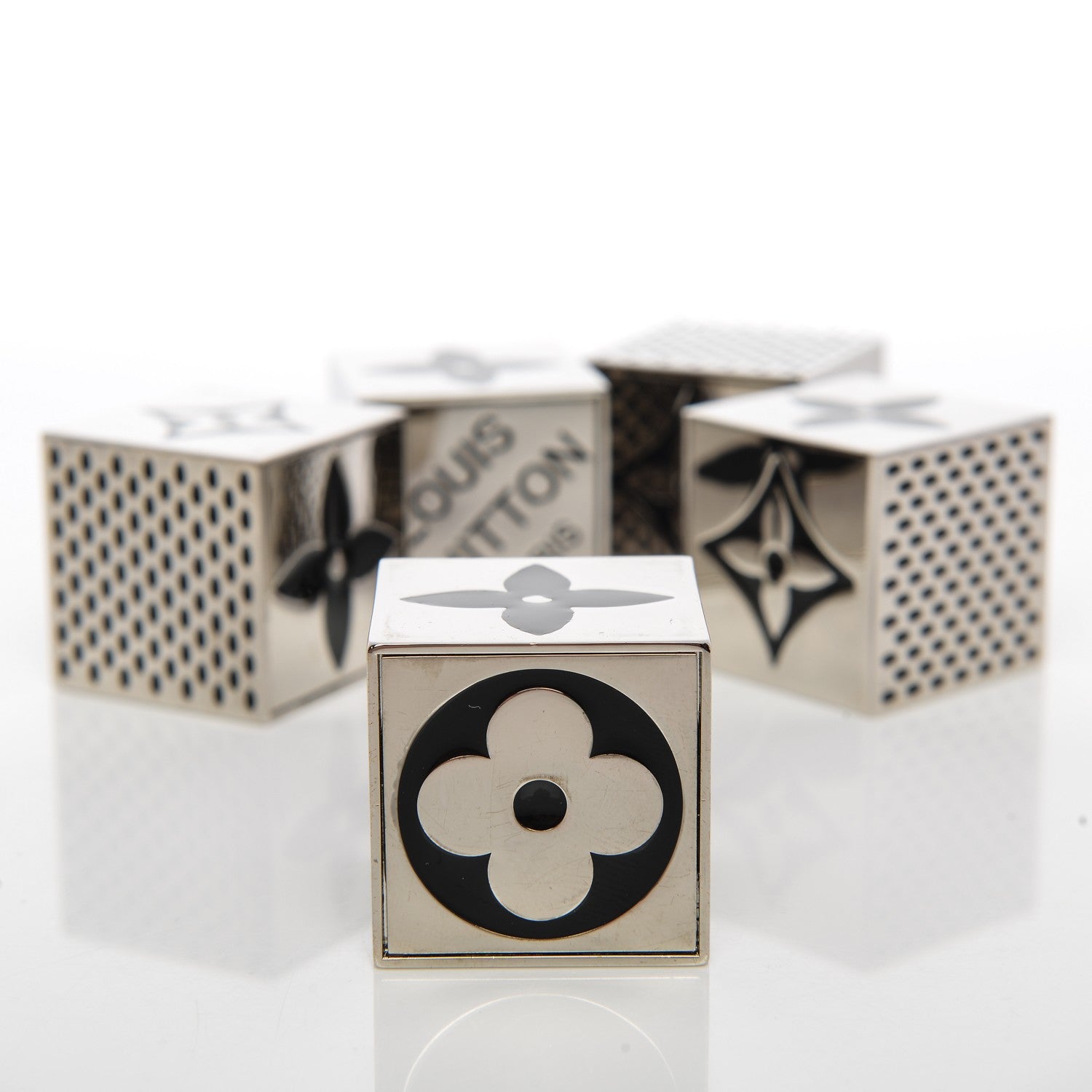 Louis Vuitton Metal Magnetic Cube Game VIP Puzzle 7 of 9