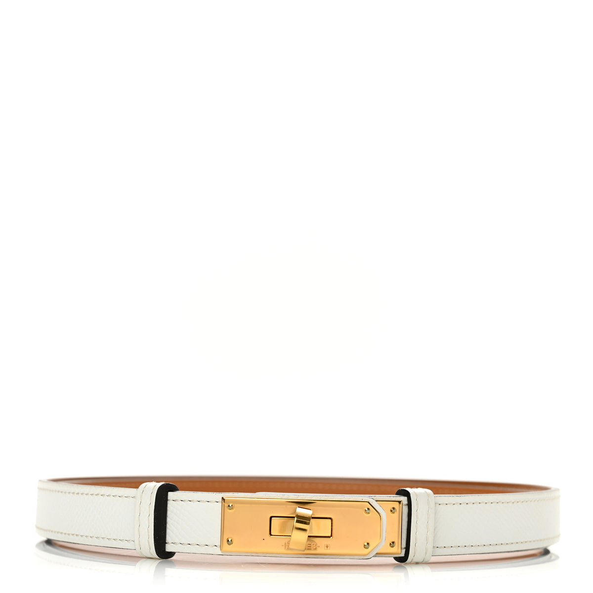 Epsom Kelly Belt White