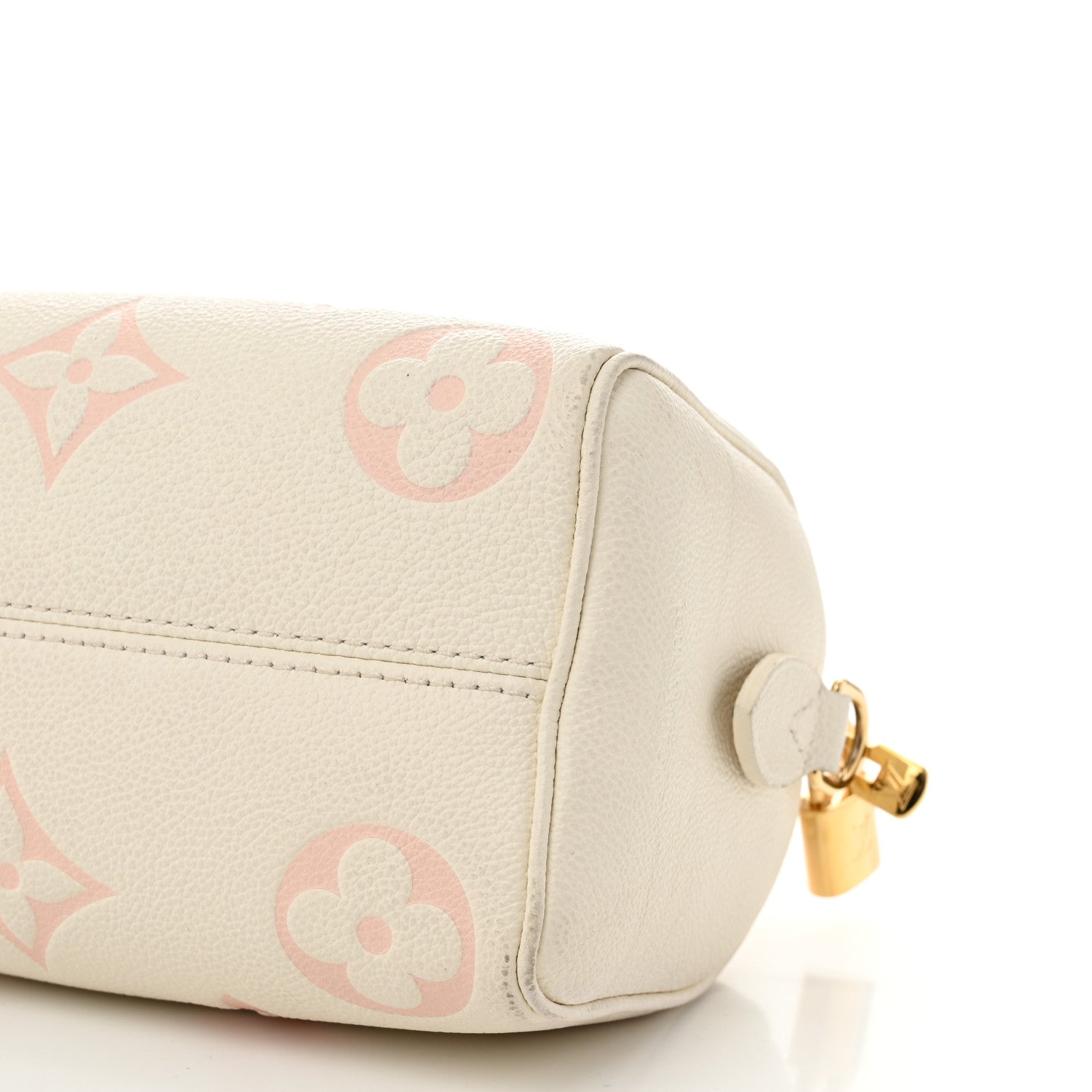 Louis Vuitton Empreinte Monogram Giant Speedy Bandouliere 20 Latte Chamallow 9 of 11