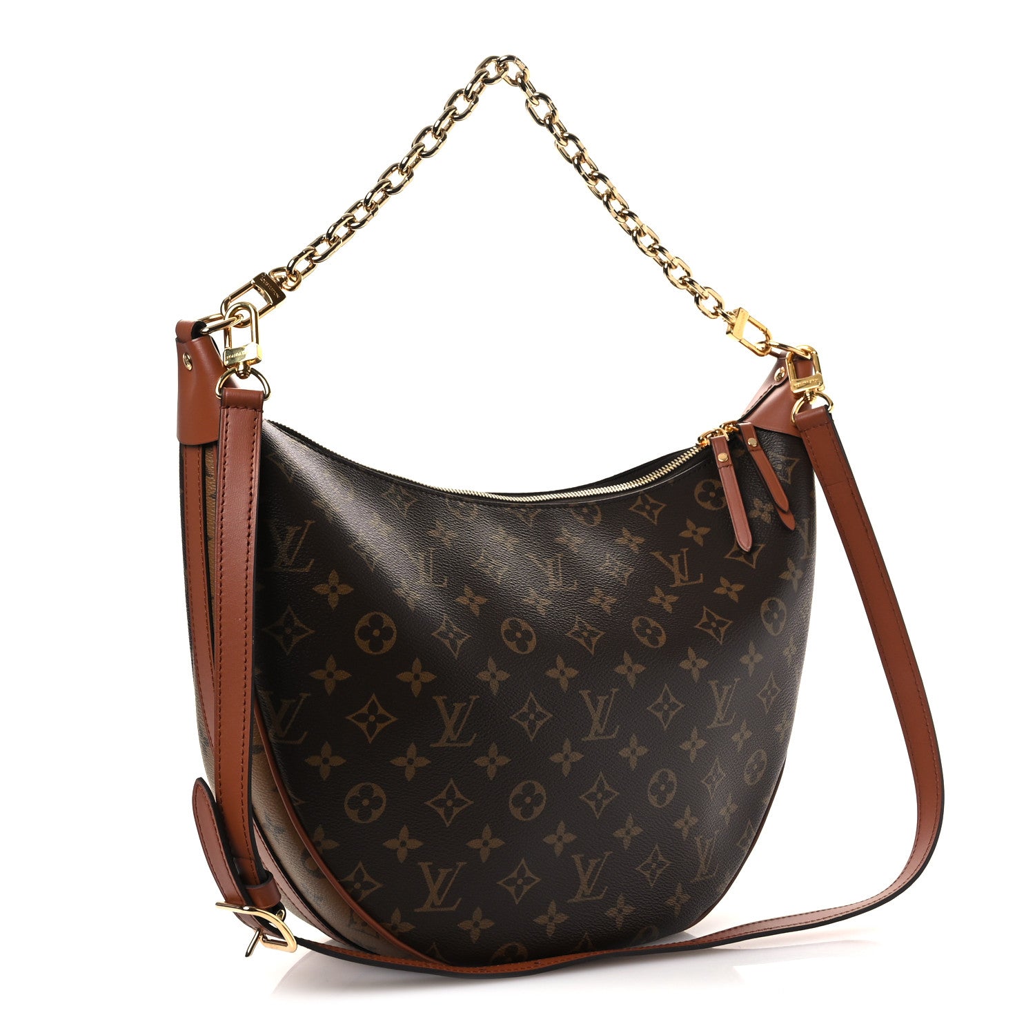 Louis Vuitton Reverse Monogram Loop Hobo 4 of 11