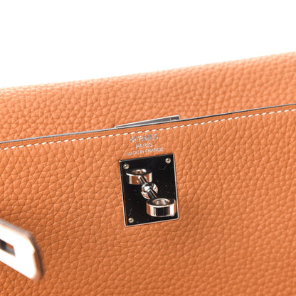 Hermes Togo Kelly Ado Backpack Gold 7 of 9