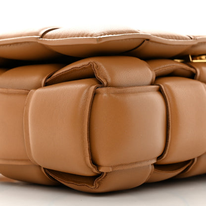 Bottega Veneta Nappa Maxi Intreccio Padded Cassette Crossbody Bag Caramel 9 of 10