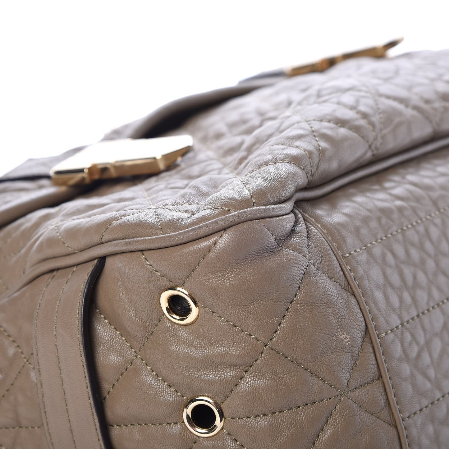 Nappa Quilted Oversized Tillie Satchel Birds Nest