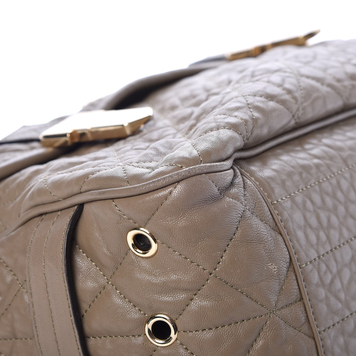 Mulberry Nappa Quilted Oversized Tillie Satchel Birds Nest 13 of 15