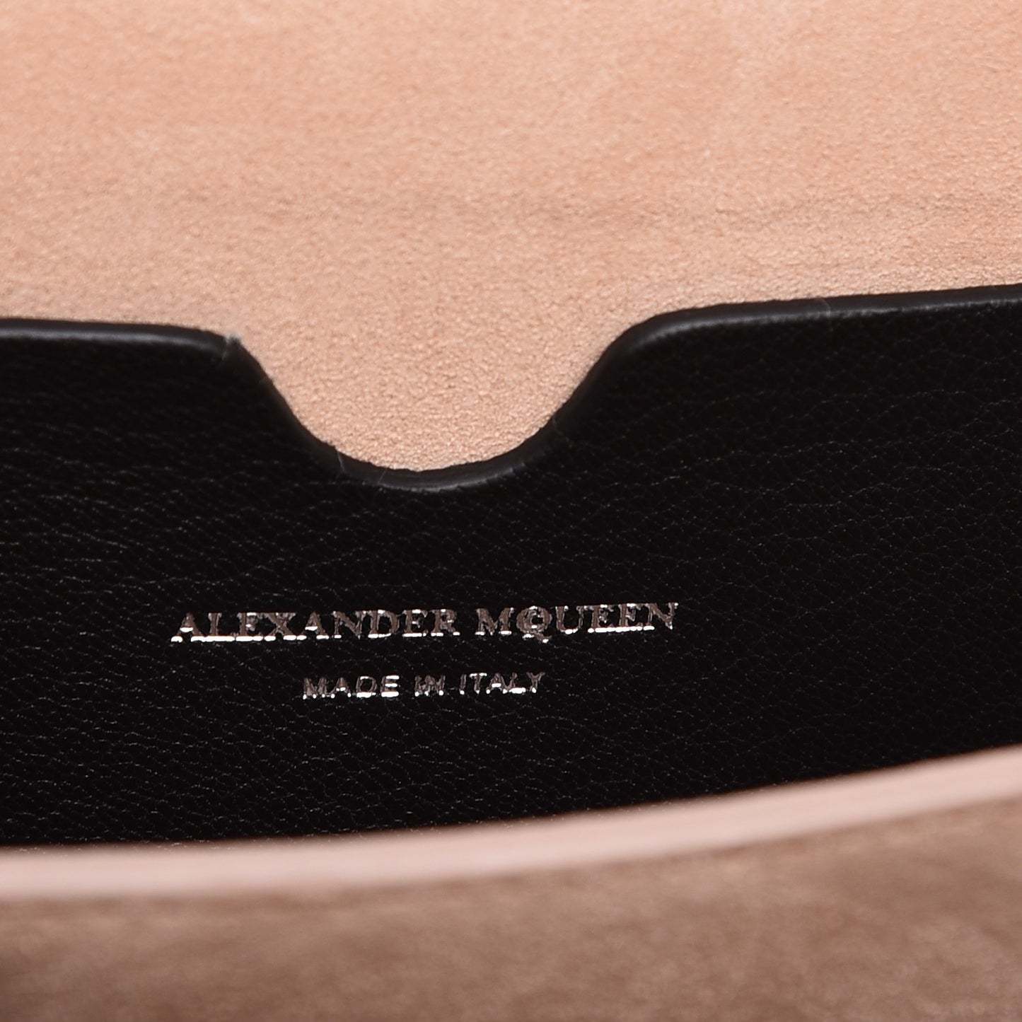 Fine Grain Goatskin Box Shoulder Bag 19 Black