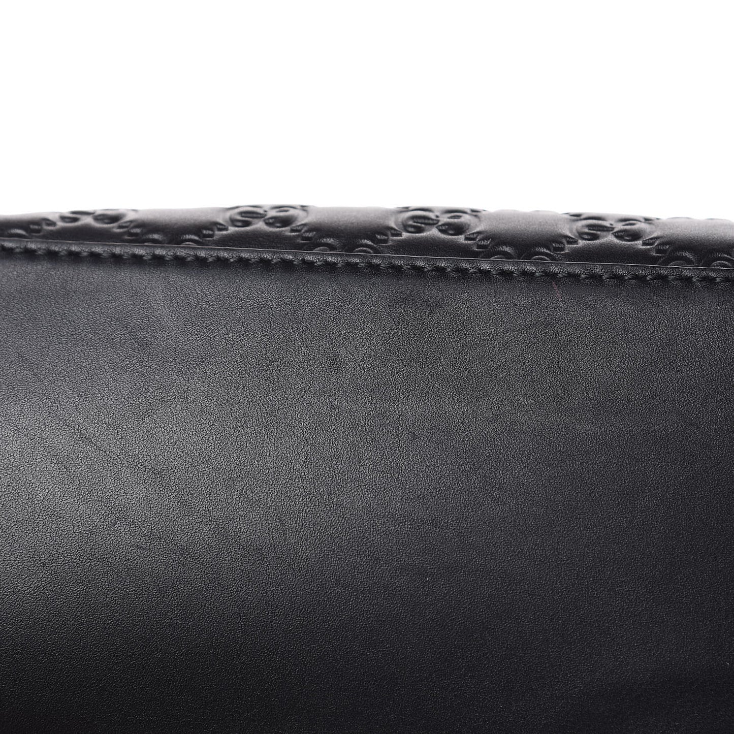 Guccissima Signature Large Linea A Hobo Black