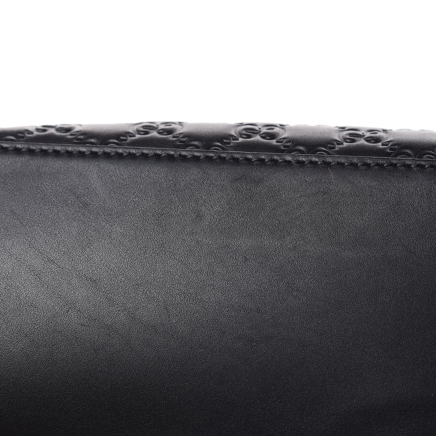 Gucci Guccissima Signature Large Linea A Hobo Black 12 of 17