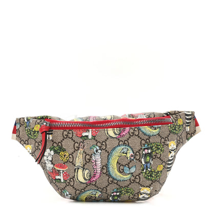 Gucci GG Supreme Monogram Childrens Bugs Print Belt Bag Multicolor 1 of 9