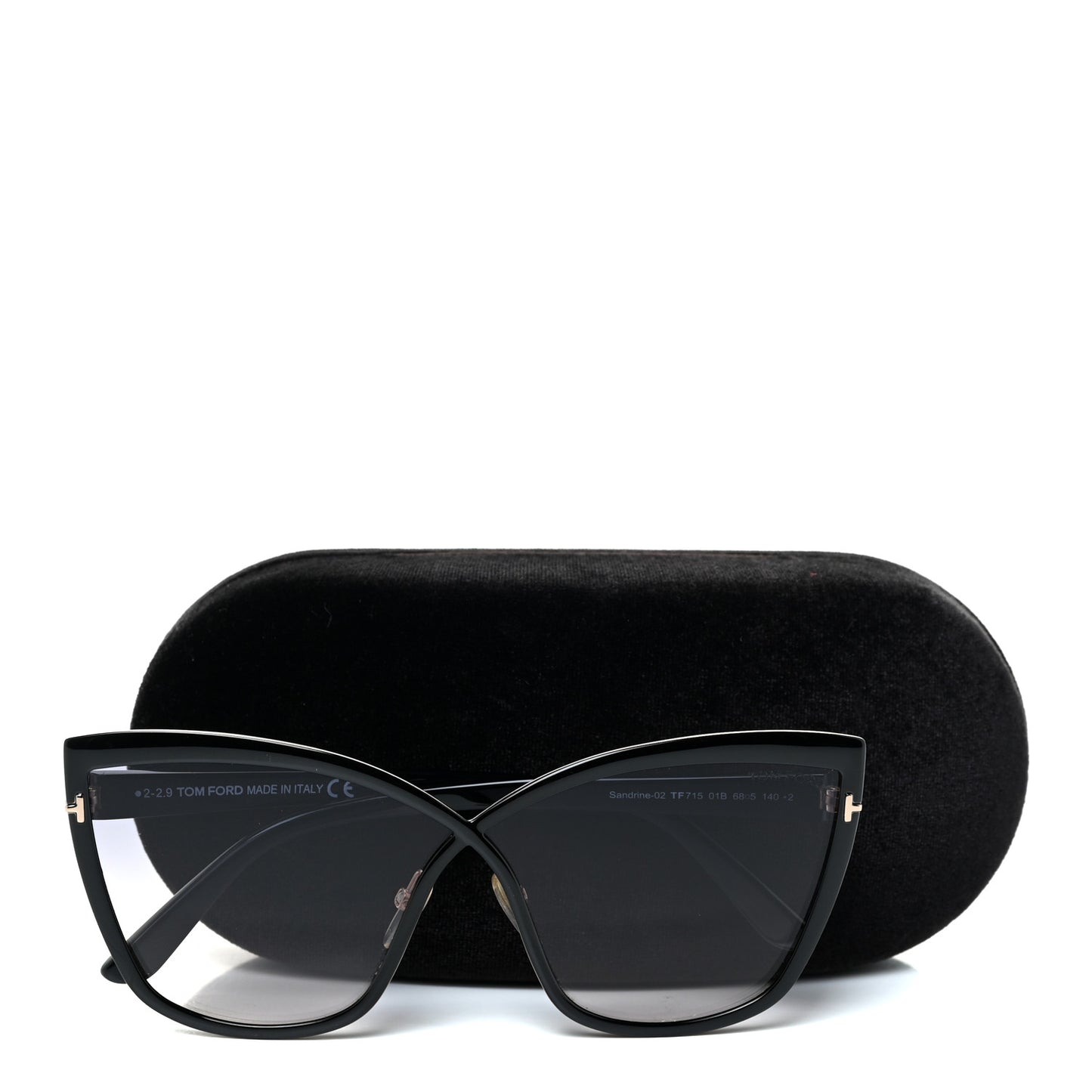 Sandrine Sunglasses TF715 Black