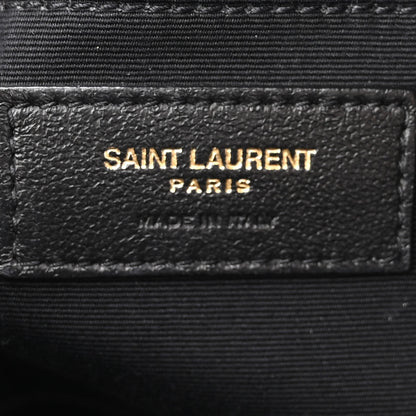 Saint Laurent Calfskin Matelasse Monogram Lou Camera Bag Crema Soft 6 of 9