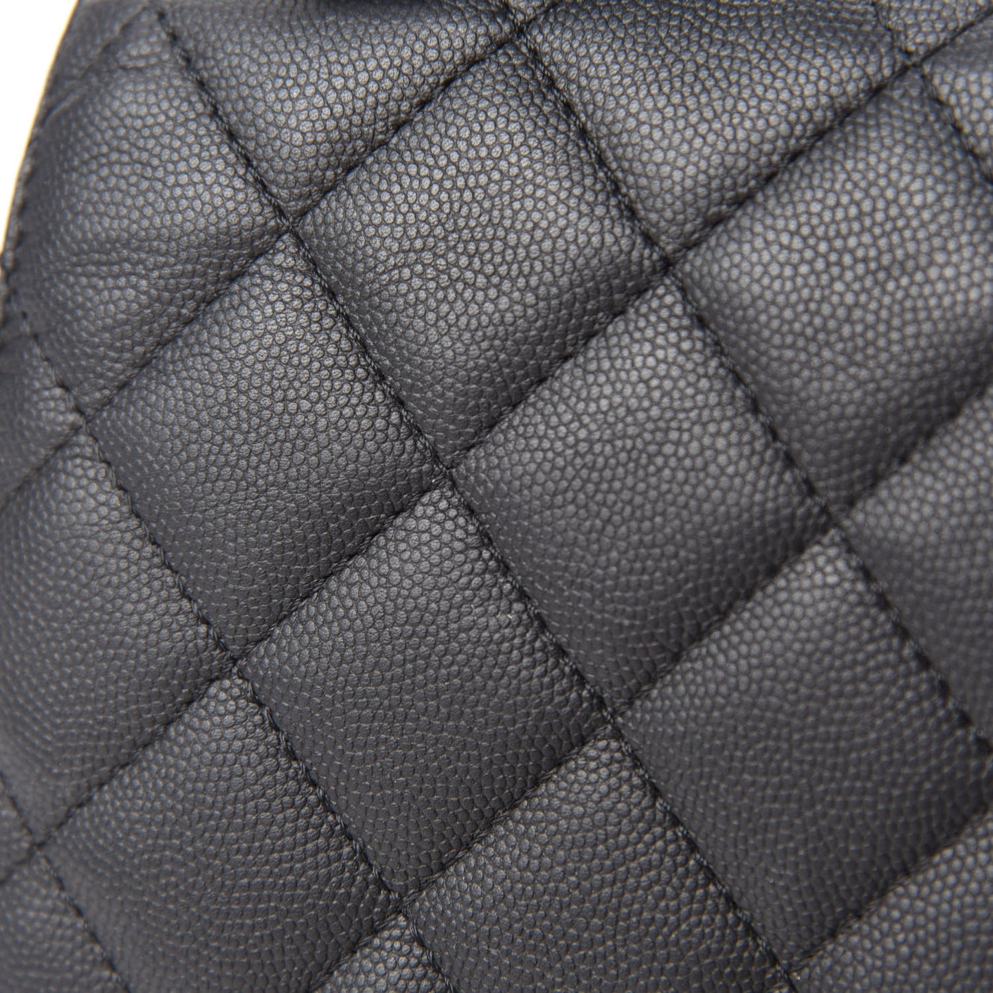 Caviar Quilted Large Business Affinity Flap Black