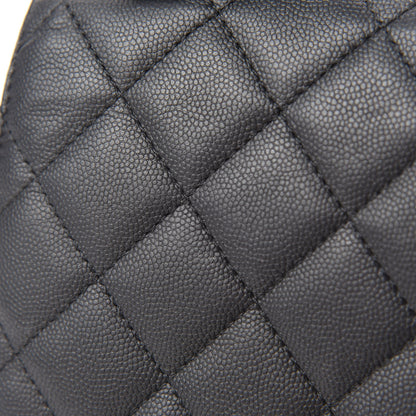 Chanel Caviar Quilted Large Business Affinity Flap Black 8 of 13