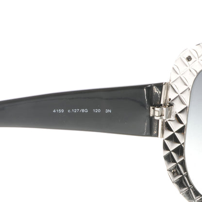 Chanel Quilted CC Sunglasses 4159 Black 4 of 5