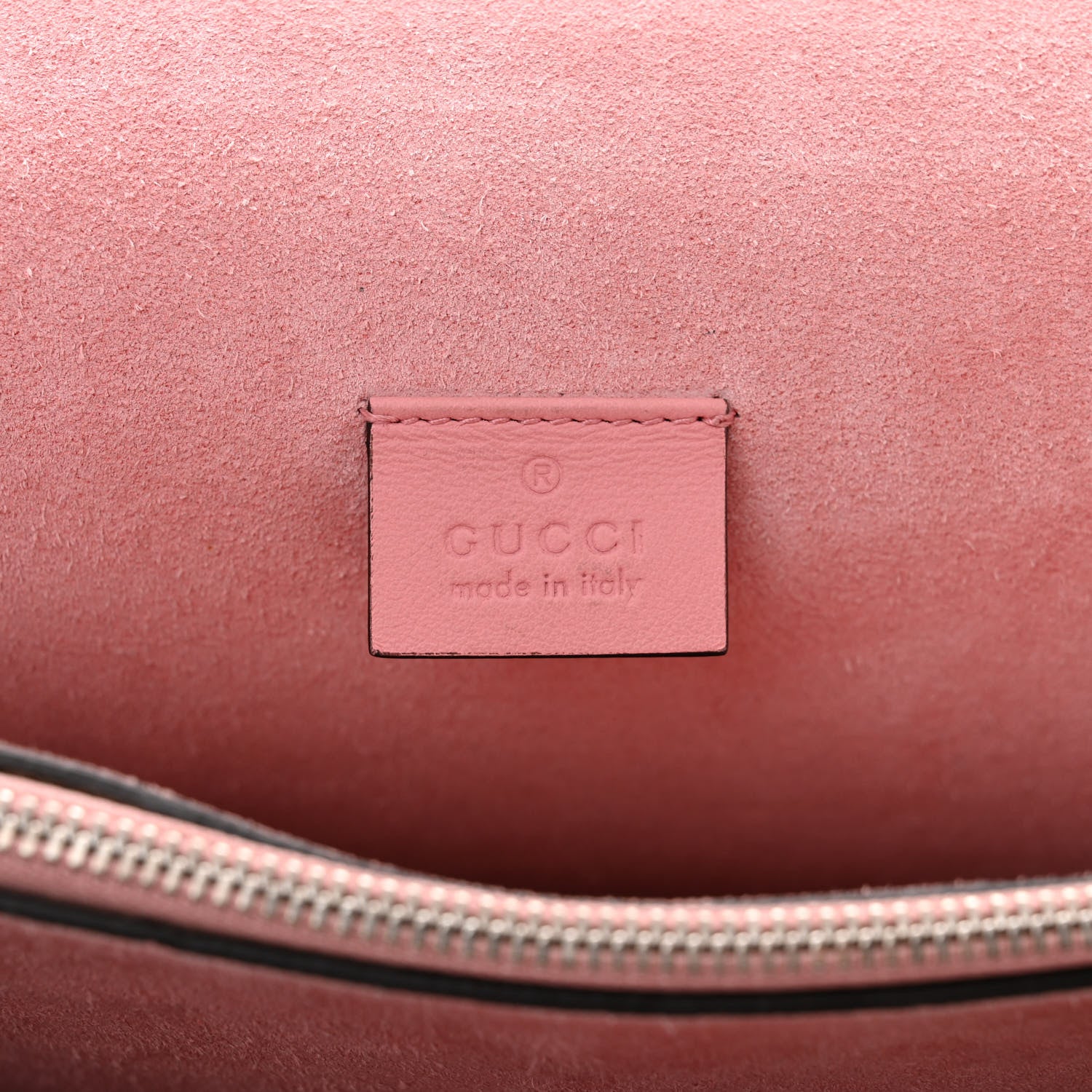Gucci GG Supreme Monogram Suede Crystal Medium Dionysus Shoulder Bag Beige Ebony Light Peonia 6 of 13
