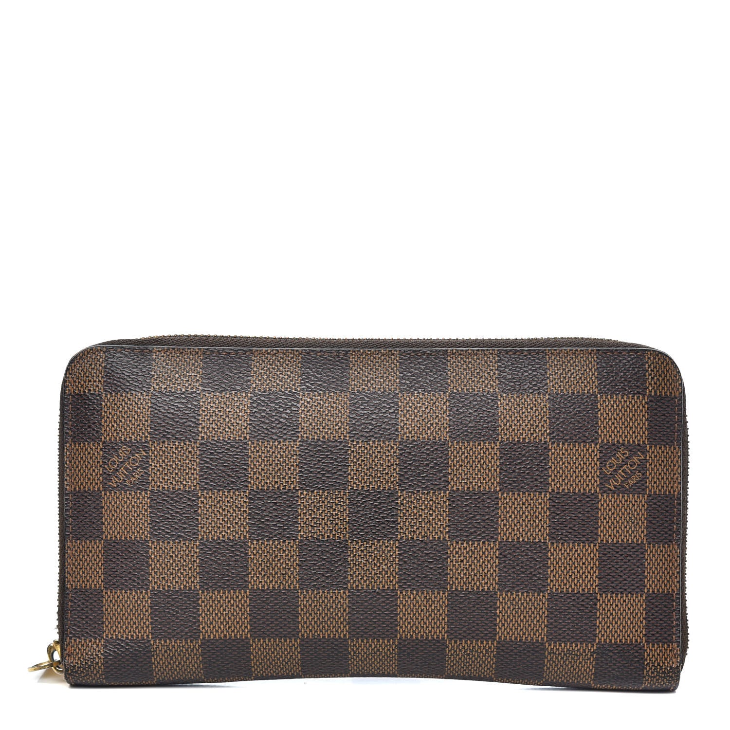 Louis Vuitton Damier Ebene Zippy Organizer Wallet 1 of 10