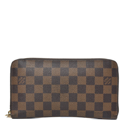 Louis Vuitton Damier Ebene Zippy Organizer Wallet 1 of 10