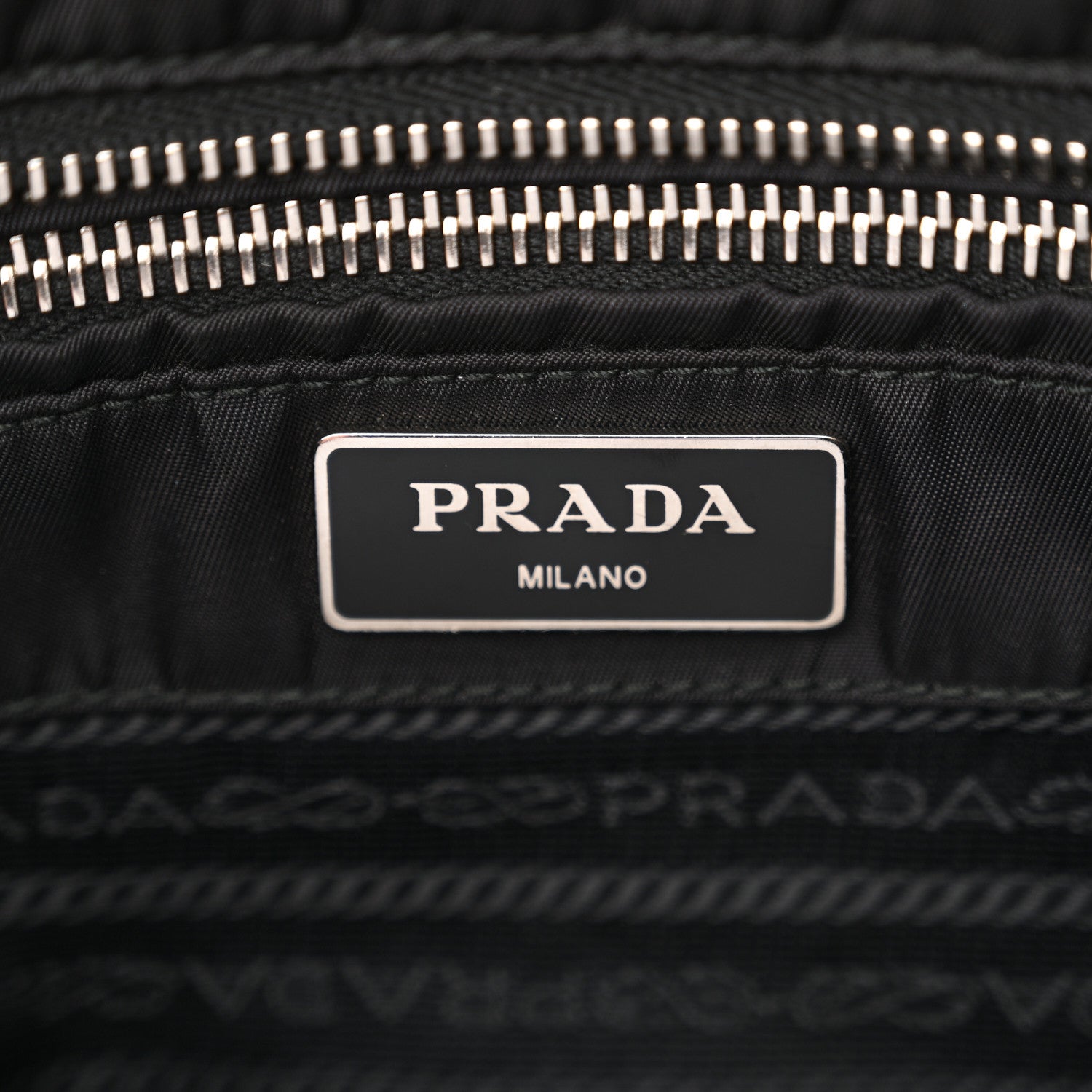 Prada Tessuto Nylon Bomber Messenger Black 6 of 14