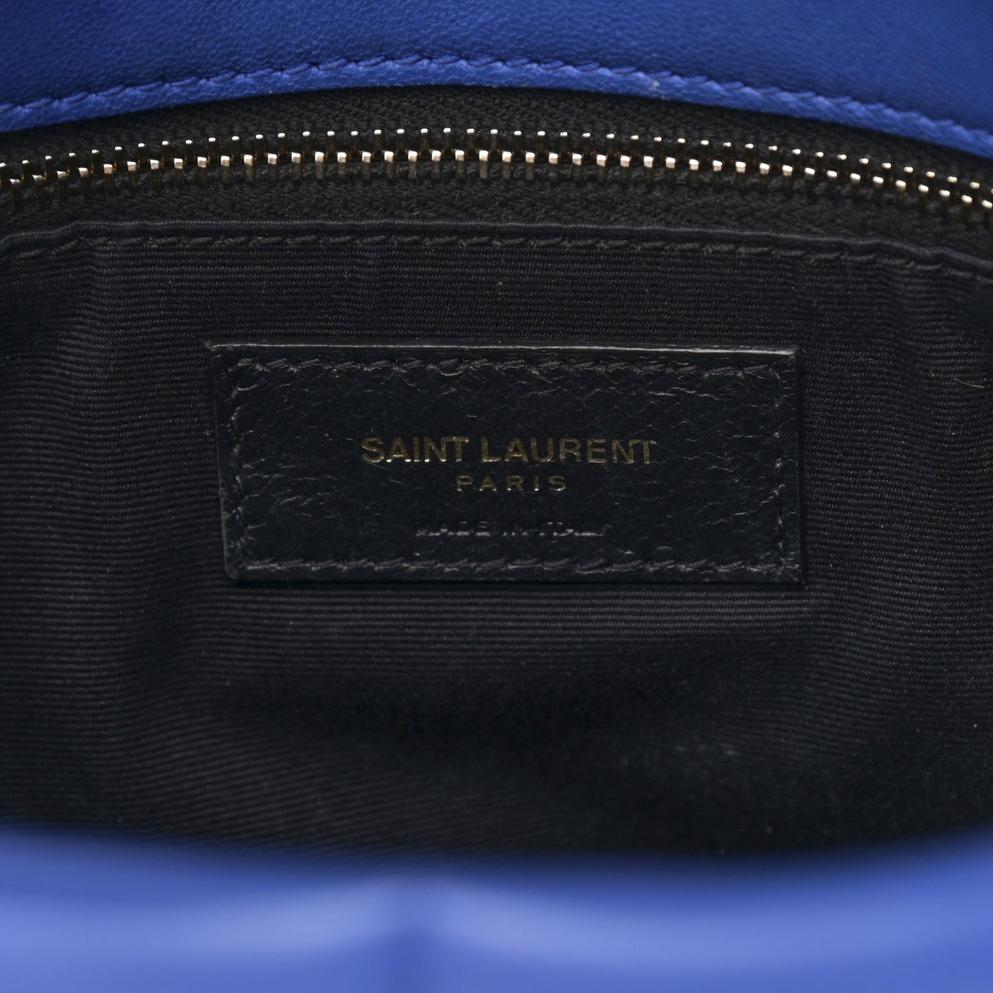 Lambskin Quilted Medium Loulou Puffer Monogram Chain Satchel Majorele Blue