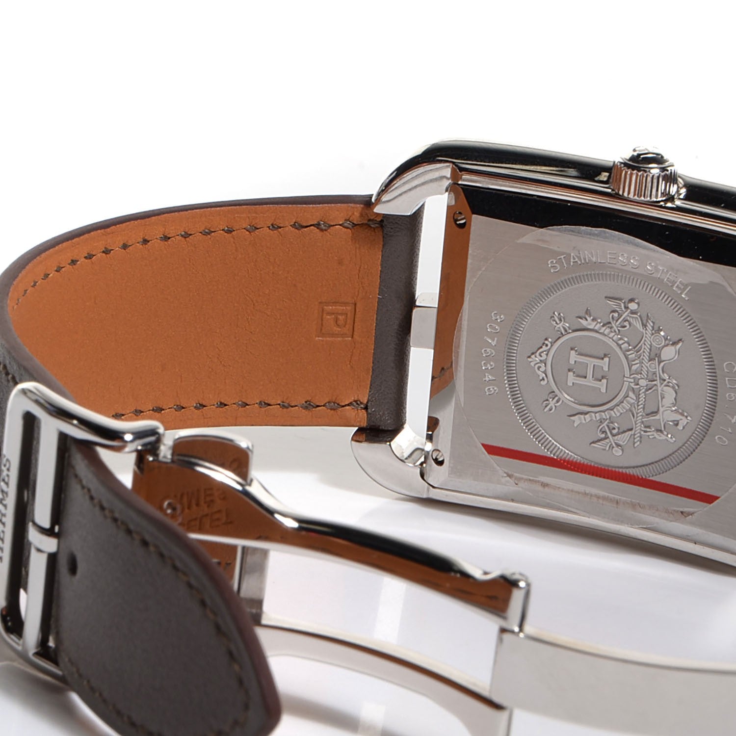 Hermes Stainless Steel Swift 36mm Cape Cod Automatic Watch Etoupe 7 of 10